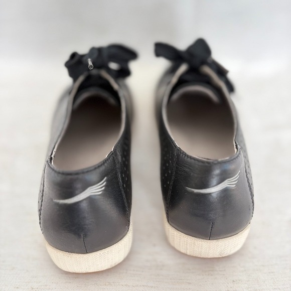 Dansko Orli‎ Womens Size 7.5 Shoes Black Leather Sneakers EU 38 Comfort - Picture 6 of 6
